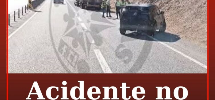 Acidente resulta em danos materiais