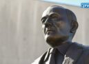 Apresentação da escultura Dr. José Lopes Dias