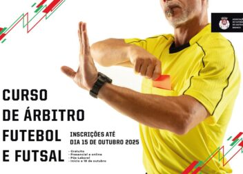 Associação de Futebol de Castelo Branco abre curso de árbitros de Futebol e Futs