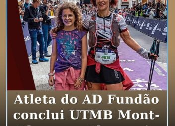 Atleta do AD Fundão conclui UTMB Mont-Blanc em Chamonix