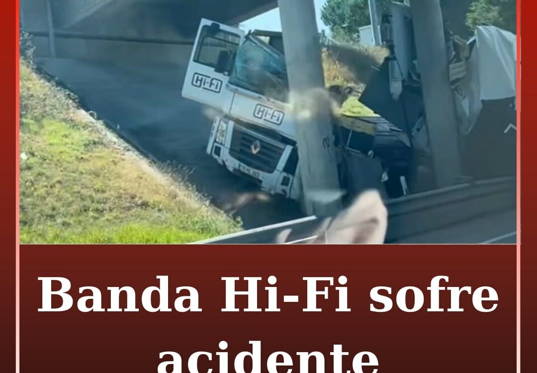 Banda Hi-Fi envolvida em acidente na A1 após espetáculo no Alentejo