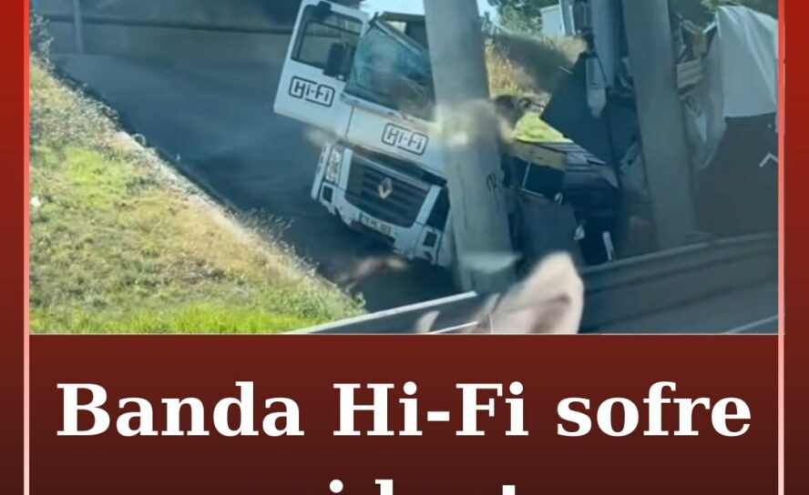 Banda Hi-Fi envolvida em acidente na A1 após espetáculo no Alentejo