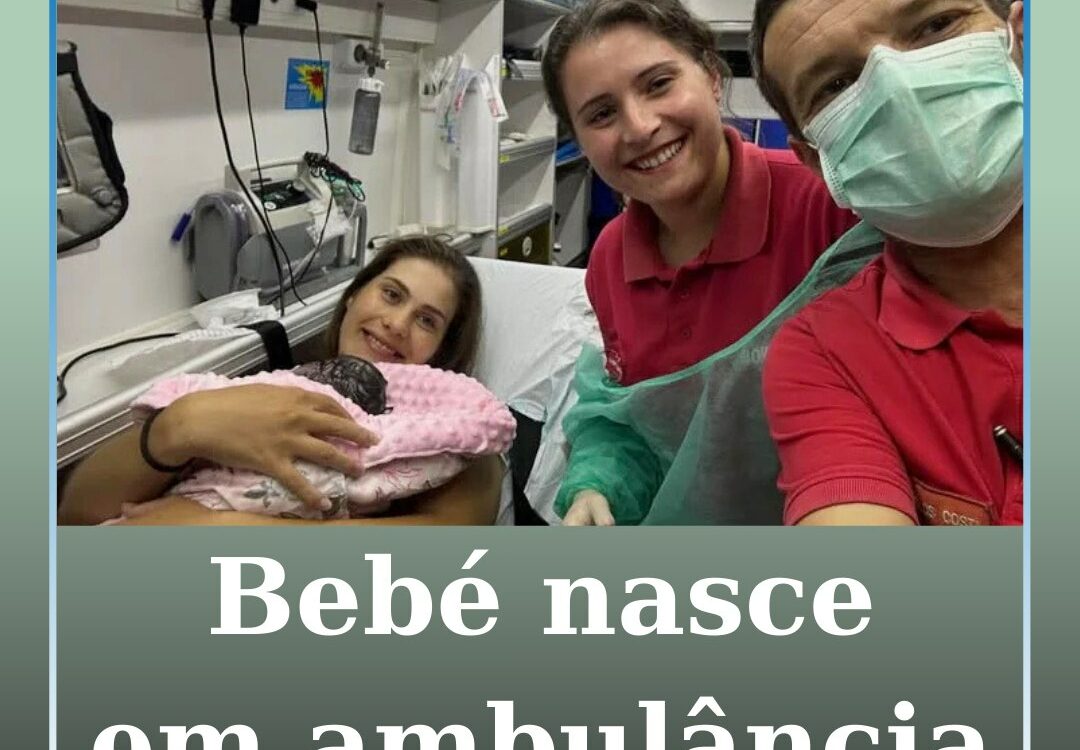Bebé nasce em ambulância