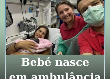 Bebé nasce em ambulância