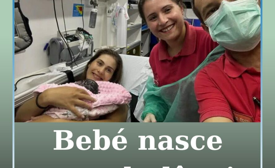 Bebé nasce em ambulância