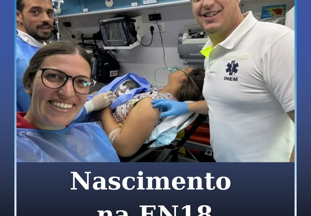 Bebé nasce na EN18
