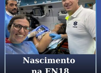 Bebé nasce na EN18