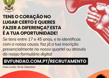 Bombeiros Voluntários do Fundão abrem inscrições para novos recrutas