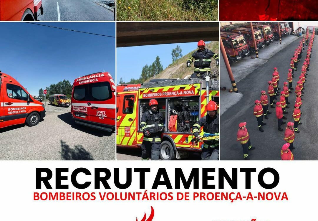 Bombeiros de Proença-a-Nova abrem recrutamento