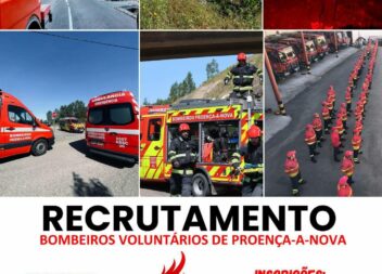 Bombeiros de Proença-a-Nova abrem recrutamento