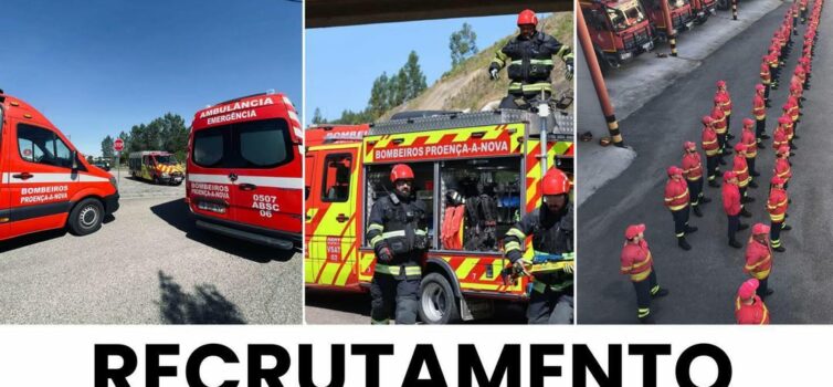 Bombeiros de Proença-a-Nova abrem recrutamento