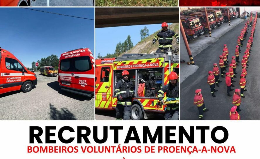 Bombeiros de Proença-a-Nova abrem recrutamento