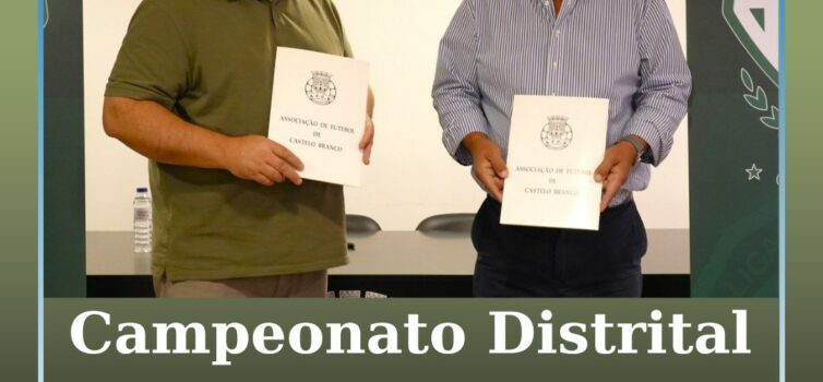Campeonato Distrital de Seniores tem novo patrocinador