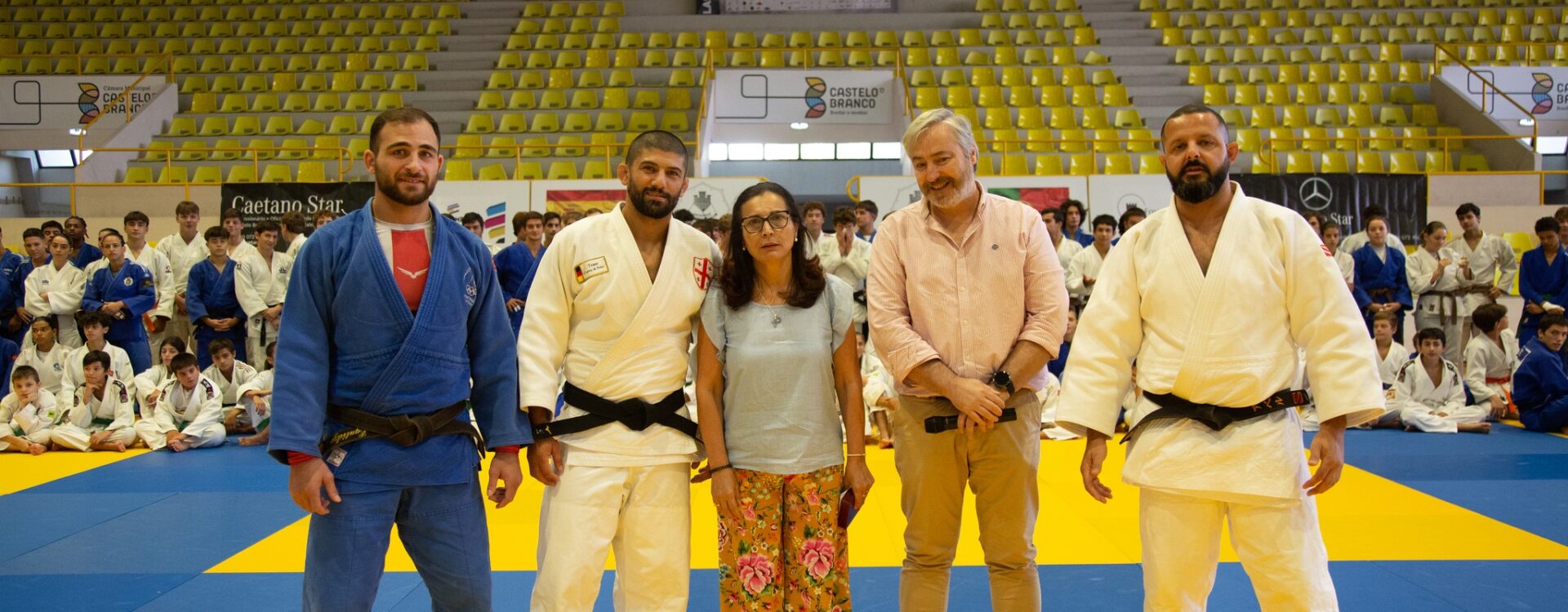 Castelo Branco recebeu campeão olímpico num dos maiores Estágios Internacionais
