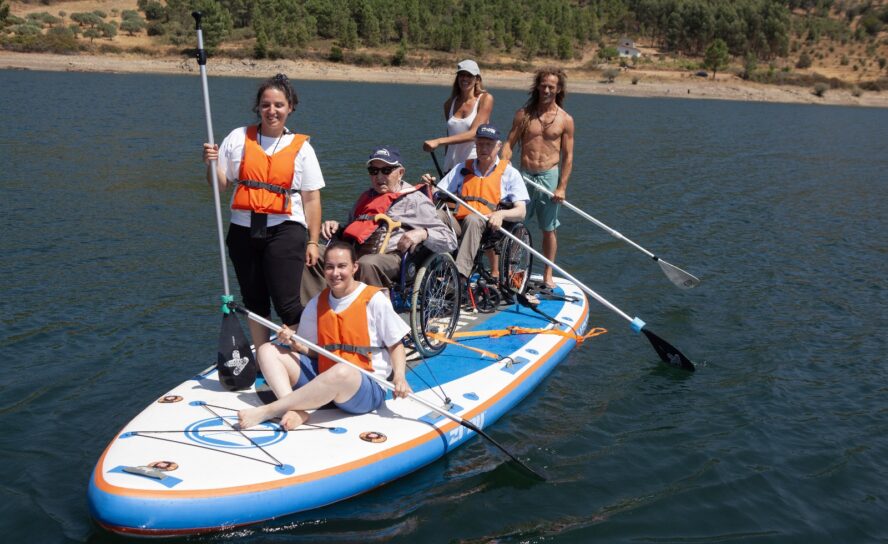 Centro de Solidariedade Social de São Jorge da Beira promove atividade de paddle