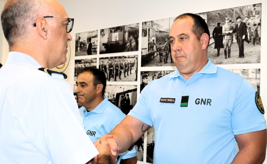 Cerimónia de entrega de Louvores distingue militares da GNR da Guarda