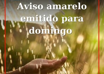 Ciclone Gabrielle: IPMA emite aviso amarelo para domingo devido a chuva forte e