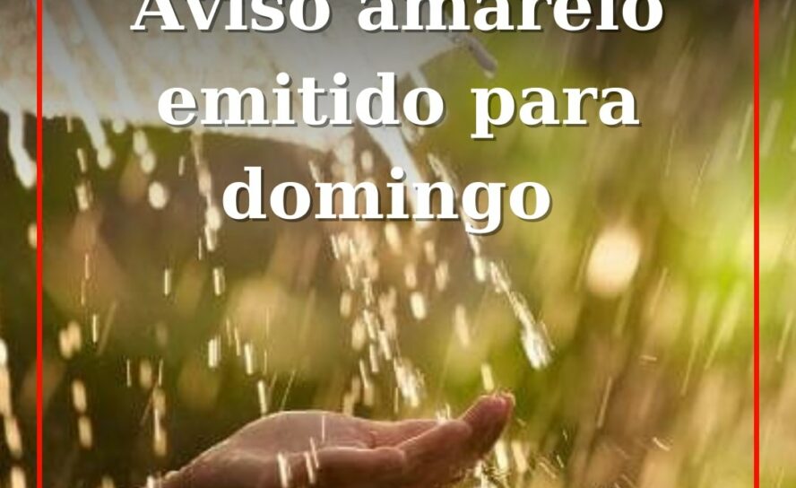 Ciclone Gabrielle: IPMA emite aviso amarelo para domingo devido a chuva forte e