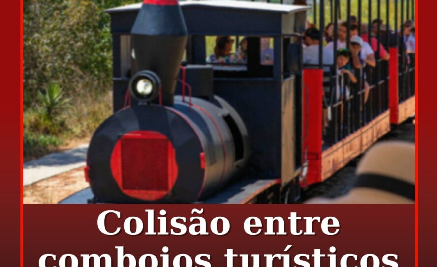 Colisão entre comboios turísticos faz 14 feridos