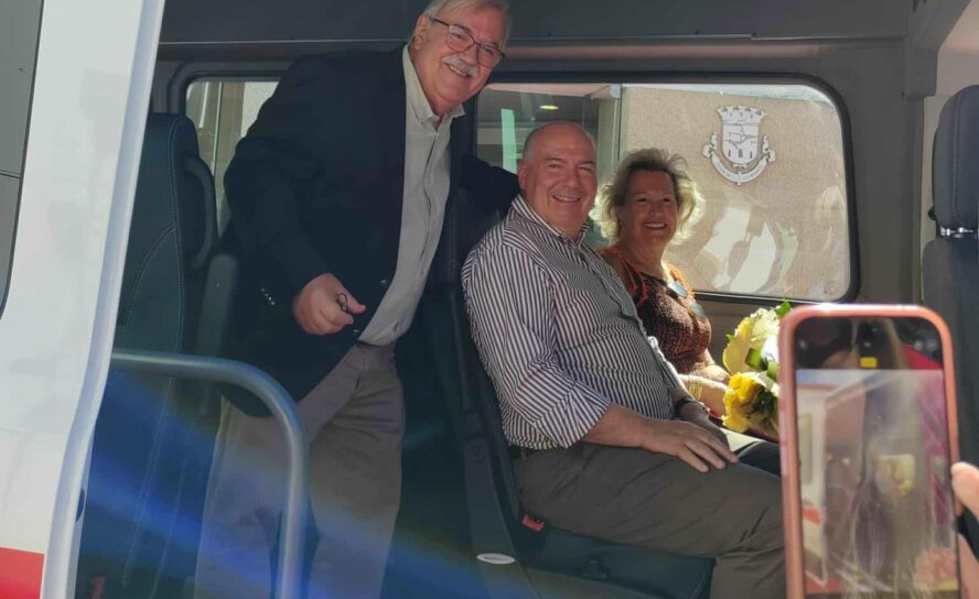 Delegação de Castelo Branco da Cruz Vermelha Portuguesa tem nova ambulância