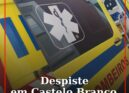Despiste de motociclo em Castelo Branco