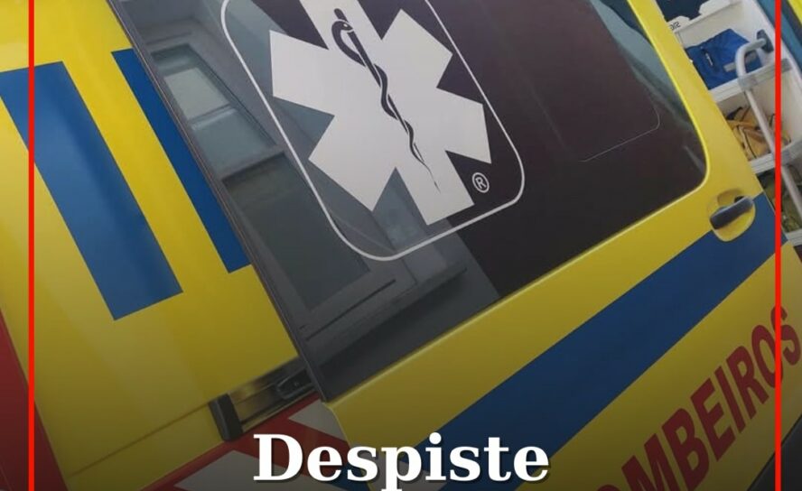 Despiste de motociclo em Castelo Branco