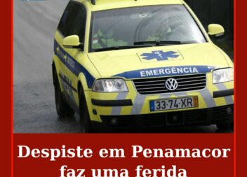 Despiste em Penamacor faz uma ferida