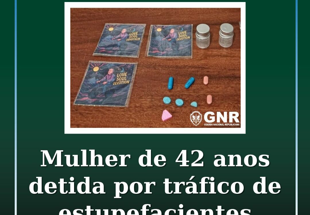 Detida em flagrante por tráfico de estupefacientes