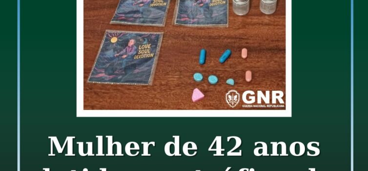 Detida em flagrante por tráfico de estupefacientes
