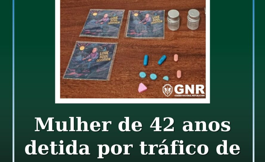 Detida em flagrante por tráfico de estupefacientes