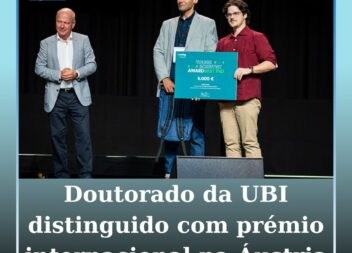 Doutorado da UBI distinguido com prémio internacional na Áustria