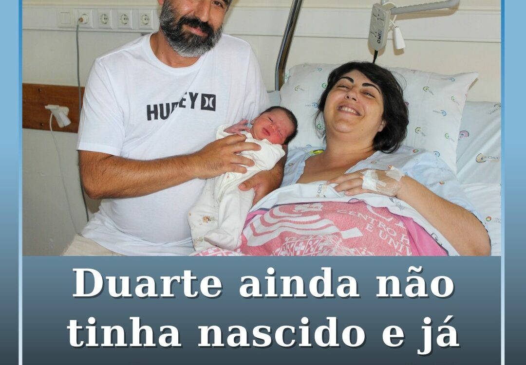 Duarte, o “bebé mais famoso da manhã” de ontem