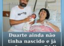 Duarte, o “bebé mais famoso da manhã” de ontem