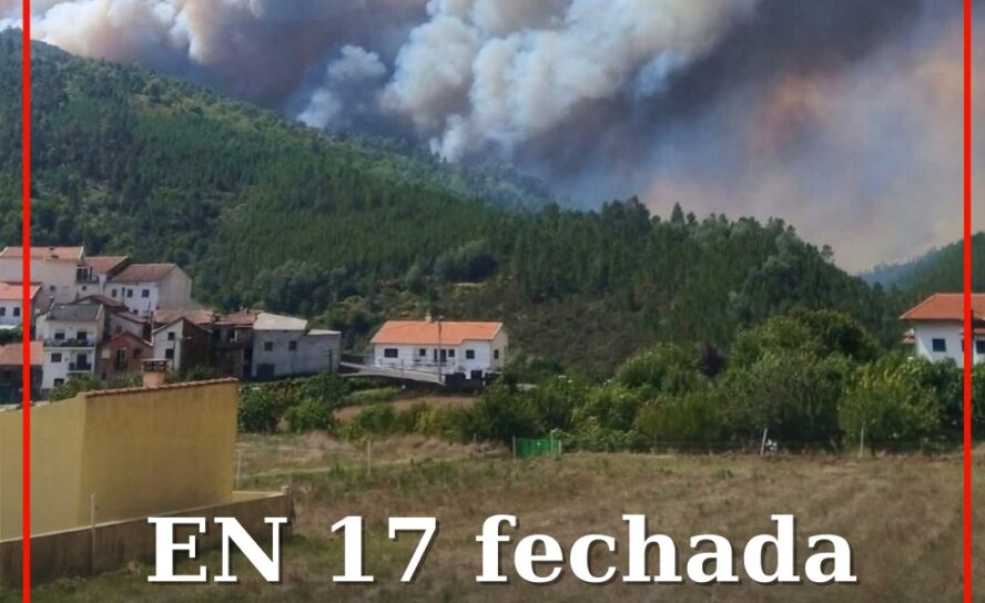 EN 17 fechada nos dois sentidos