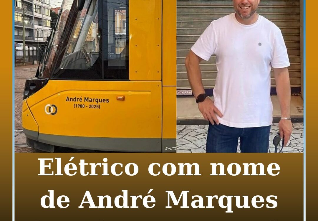 Elétrico com nome de André Marques já está em circulação