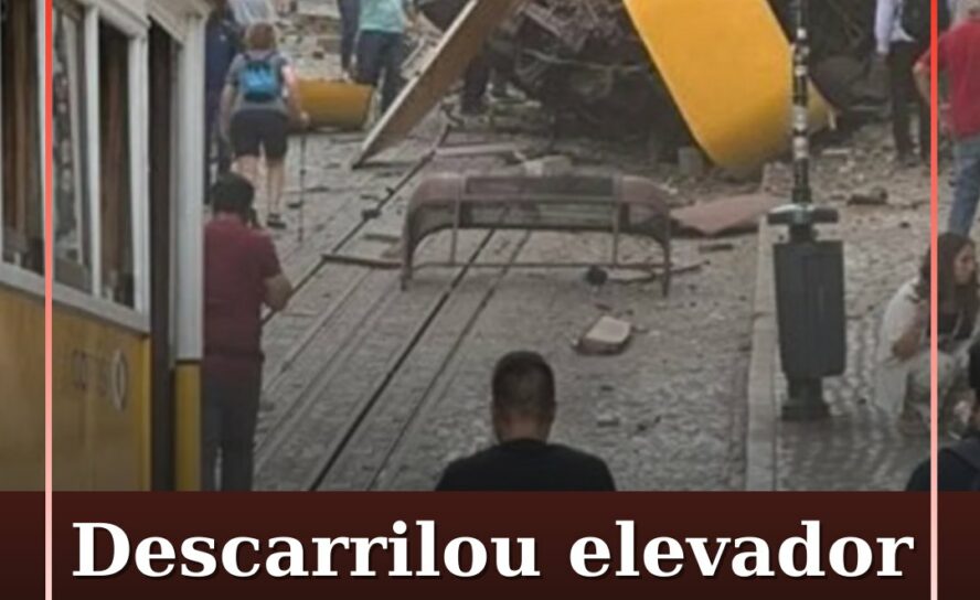 Elevador da Glória em Lisboa descarrila e faz vários feridos