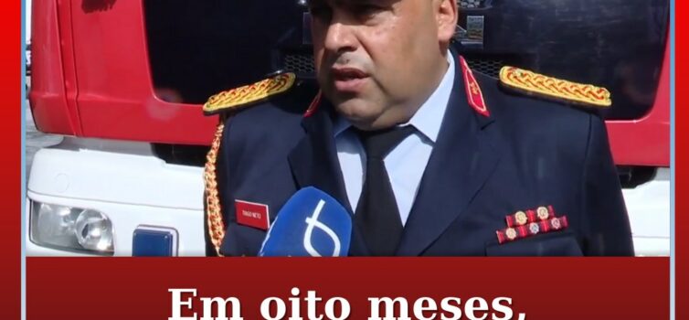 Em oito meses, bombeiros responderam a mais de 4.500 urgências