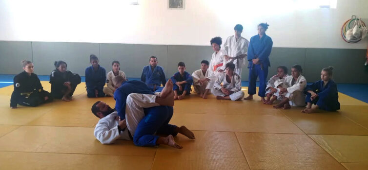 Escola de Judo Ana Hormigo em estágio de pré-época