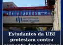 Estudantes da UBI protestam contra aumento das propinas