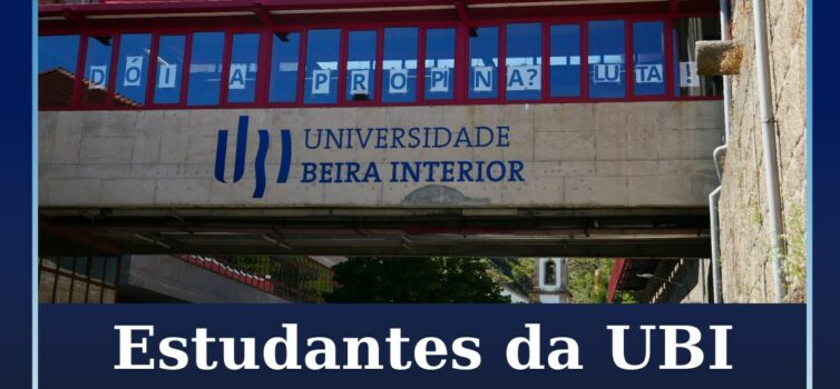 Estudantes da UBI protestam contra aumento das propinas