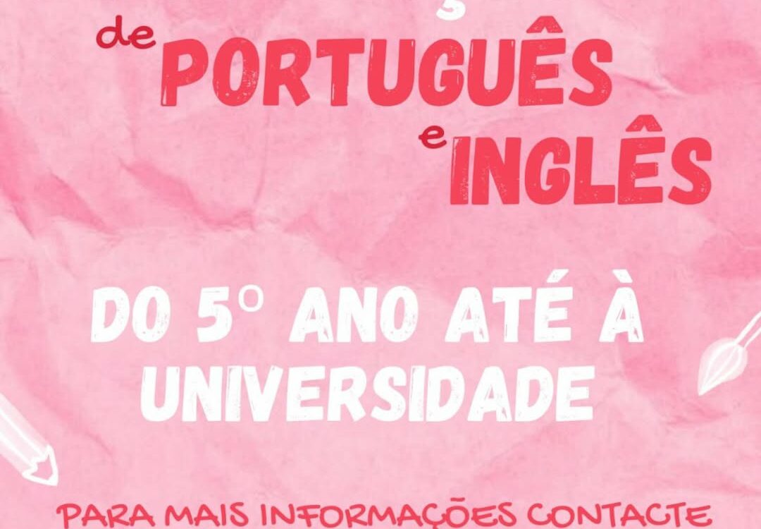 Explicações de Português e Inglês