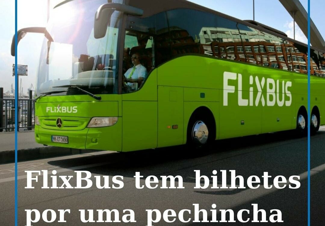 FlixBus lança 150 mil bilhetes promocionais entre 1,99€ e 2,99€ para viagens em