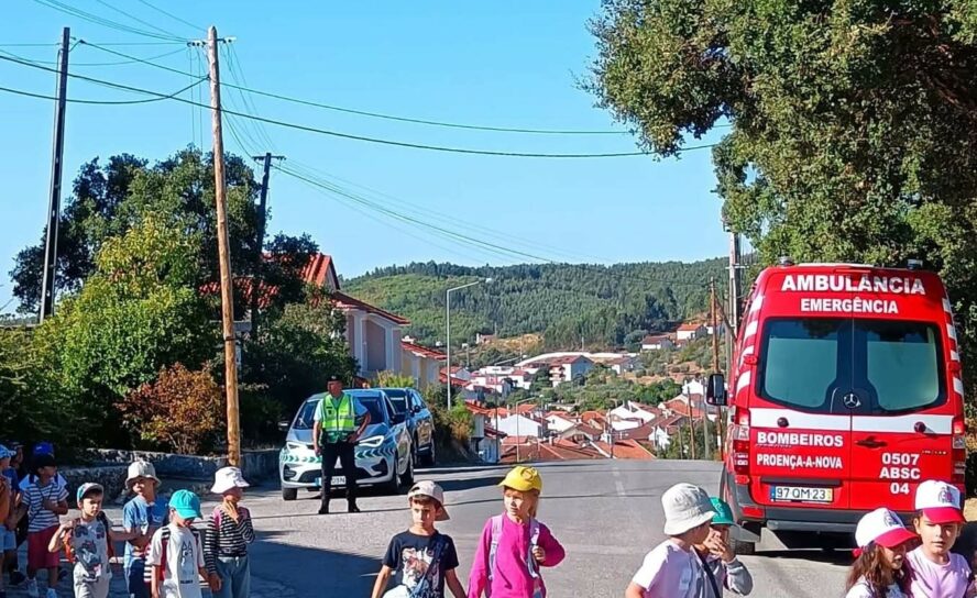 GNR apoia caminhada no Dia Europeu do Desporto na Escola