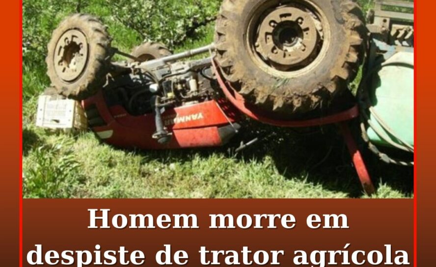 Homem morre em despiste de trator agrícola em Castelo Branco