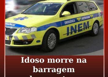 Idoso morre na Barragem da Marateca