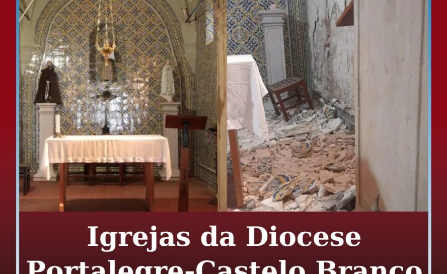 Igrejas da Diocese Portalegre-Castelo Branco alvo de "onda de assaltos"