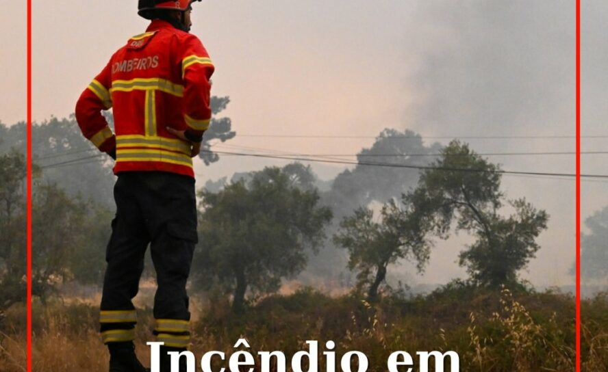 Incêndio deflagra em Castelo Branco