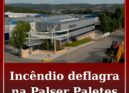 Incêndio deflagra em fábrica na Sertã