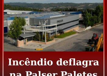 Incêndio deflagra em fábrica na Sertã