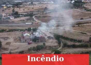Incêndio em armazém agrícola na Covilhã